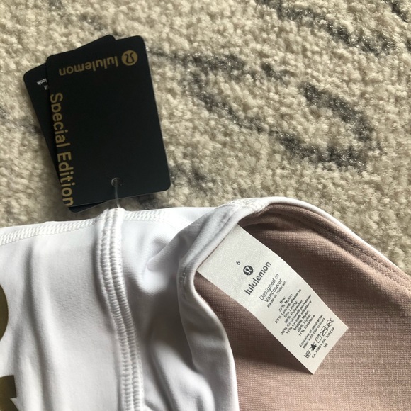 Lululemon Energy Bra Zip Special Edition - White - Picture 7 of 7